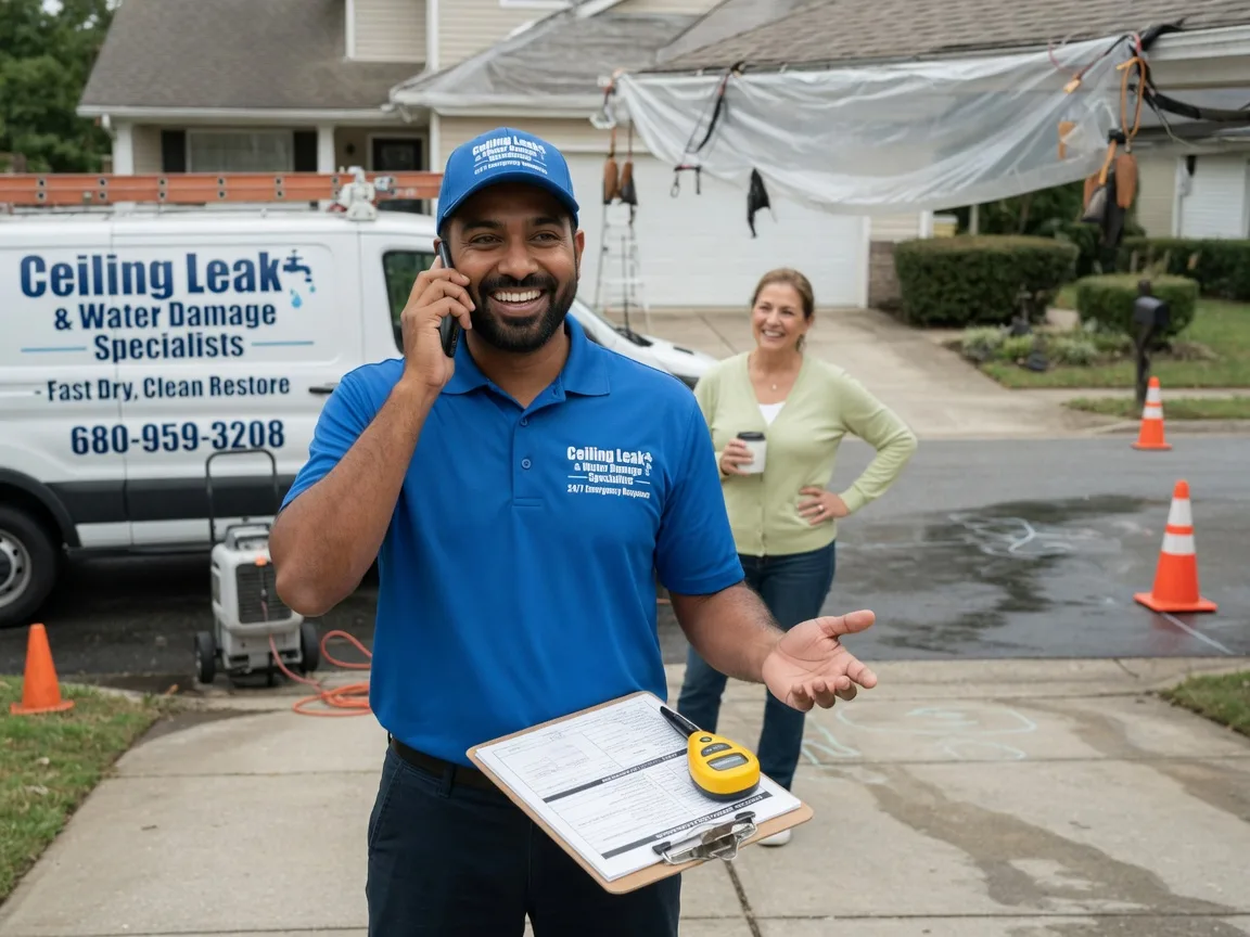 Ceiling Leak Cleanup Ethel, LA FAQs